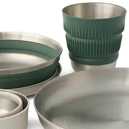 Набір посуду Sea to Summit Detour Stainless Steel One Pot Cook Set Сріблястий - мініатюра 3