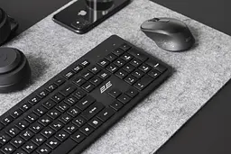 Клавиатура 2E KS260 Wireless EN/UA Black (2E-KS260WB) - миниатюра 6