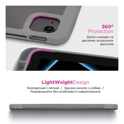 Чохол до планшета Armorstandart Y-Type PEN Xiaomi Redmi Pad 2 Gray (ARM87408) - мініатюра 6