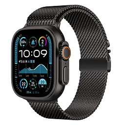 Ремінець ArmorStandart Milanese UltraLock для Apple Watch 42 (Series 11-10)/41/40/38 Black (ARM88954)