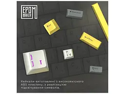 Клавіатура Epomaker Shadow-X White (SHX-W-M) - мініатюра 7