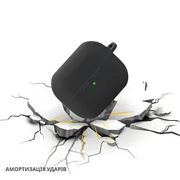 Чохол для навушників BeCover для Samsung Galaxy Buds 3 FE Black (715110) - мініатюра 2