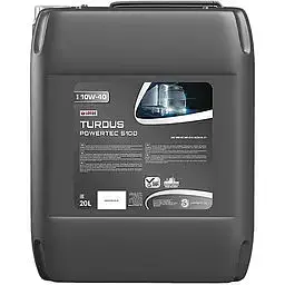 Олива моторна Lotos Turdus Powertec 5100 Plus SAE 10W-40, 20 л (165209)