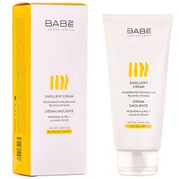 Крем-емолієнт Babe Laboratorios Emollient Cream для сухої та атопічної шкіри зволожувальний 200 мл (8437011329035) - мініатюра 2
