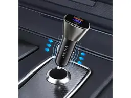 Автомобільний зарядний пристрій WiWU PC500 Series 72 W (2 Type-C) Black - мініатюра 5