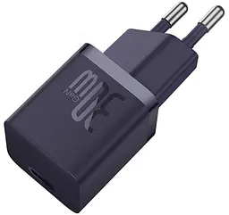 Зарядний пристрій для Baseus GaN5 FC mini 1C 30 W (CCGN070705) фіолетовий - мініатюра 2