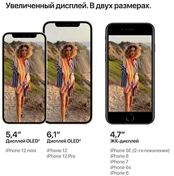 Смартфон Apple iPhone 12 mini 256Gb Purple [MJQH3] [56430] - мініатюра 6