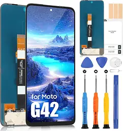 РК-дисплей ARSSLY для Motorola Moto G42 Екран для Moto G42 XT2233 Сенсорний екран Дігітайзер Повне збирання з ремонтним комплектом