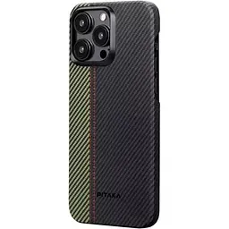Чохол-накладка Pitaka MagEZ Case 4 Fusion Weaving Overture для iPhone 15 Pro (FO1501P) - мініатюра 2