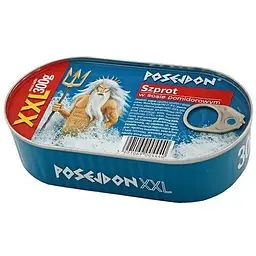 Шпроти Poseidon Szprot w sosie pomidorowym ХХL в томаті 300 г