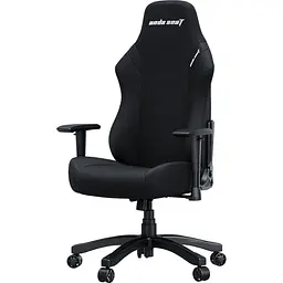 Крісло ігрове Anda Seat Luna Size L Black Fabric (AD18-44-B-F) - мініатюра 6