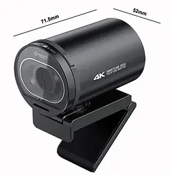 Веб-камера Emeet S600 4K 1080P 60FPS автофокус, з мікрофоном та захисною шторкою - мініатюра 9