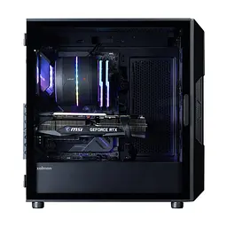 Zalman Корпус I3 Neo ARGB V2 без БР, 2xUSB3.0, 1x Type C, 4x120мм ARGB, VGA 355мм, LCS ready, TG Side Panel, ATX, чорний - мініатюра 9