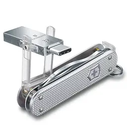 Ніж Victorinox Jetsetter@work 58мм,6функ,срібл ,USB3.0,3.1 32Gb (блістер) - мініатюра 6