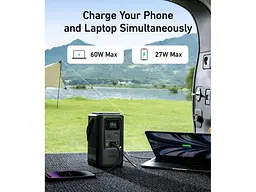 Зовнішній акумулятор (Power Bank) ANKER 548 60000mAh Khaki (A1294061) - мініатюра 4