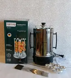 Електрошашличниця Domotec Bbq шашличниця Domotec MS-7781 1000W - мініатюра 5