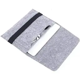 Чохол-конверт Gmakin для Macbook 13 New GM1513New горизонтальний повстяний світлий - мініатюра 3