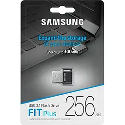 Флеш-накопичувач Samsung USB 256GB FIT PLUS USB 3.1 (MUF-256AB/APC) - мініатюра 2