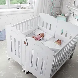 Дитяче ліжечко Micuna Bonne Nuit White, 120х60 см, білий (BONNE NUIT WHITE) - мініатюра 5