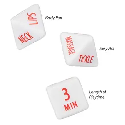 Секс гра кубики Cal Exotics Tempt & Tease Dice Tempt & Tease Dice - мініатюра 3