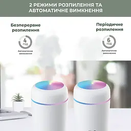 Зволожувач повітря No Brand 300 мл з LED-підсвіткою - мініатюра 4