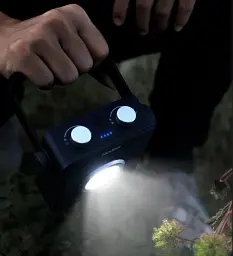 Багатофункціональний ліхтар + PowerBank Xiaomi Nextool Outdoor Light NE20093 [8000mAh] Black [75658] - мініатюра 4