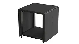 Стіл журнальний трансформер Куб Комбо Ferrum-decor 540x532x500 Чорний метал ДСП Сосна Кембра 16 мм (FRD-105152) - мініатюра 3