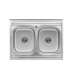 Кухонна мийка Kroner KRP Satin-6080Z (0,8 мм) CV022827, Satin