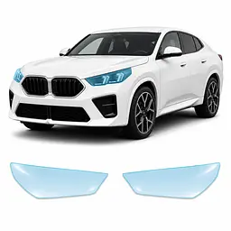 Антигравійна захисна бронеплівка за лекалами для BMW X2 U10 2023- оптика (фари та ПТФ)