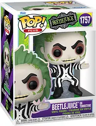Фігурка Funko Pop Бітлджус з надгробком Beetlejuice with Tombstone 10 см FP B B 1757 - мініатюра 3