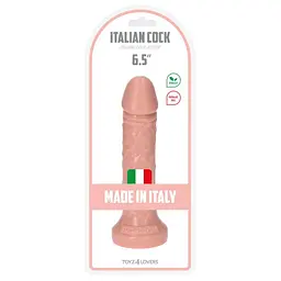 Фалоімітатор Toyz4Lovers Italian Cock 6,5", 16.5 см (тілесний) - мініатюра 6