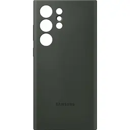 Оригінальний силіконовий чохол Samsung Silicone Case для Samsung Galaxy 23 Ultra (S918) Khaki EF-PS918TGEGRU - мініатюра 3