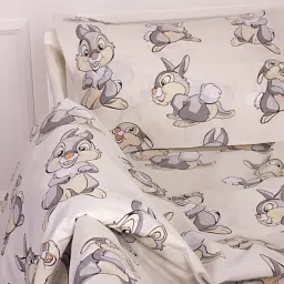 Підковдра MirSon 20-0022 Rabbit Gray бязь 110х140 см (2200010265163) - мініатюра 2