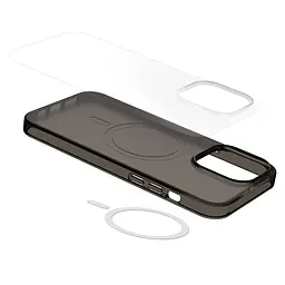 Чохол Vokamo для iPhone 15 Pro Max з магнітом Glacier білий матовий - мініатюра 7