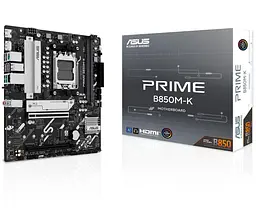 Материнська плата ASUS PRIME B850M-K (PRIME B850M-K) (Socket AM5, AMD B850, Micro-ATX) - мініатюра 7