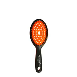 Щітка для волосся масажна продувная Salon Professional 8H061 Помаранчева