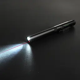 Ліхтарик світлодіодний алюмінієвий (COB+LED) з УФ, лазером та магнітом Pen Light PROTESTER hoz0014485 - мініатюра 7