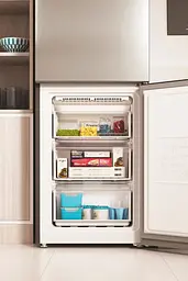 Холодильник з нижньою морозилкою Indesit INFC8TI22X (INFC8TI22X) - мініатюра 2