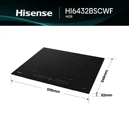 Електрична варильна поверхня Hisense HI6432BSCWF (7138253) - мініатюра 2