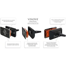 Ароматизатор для авто Vinove Лондон з кристалами Swarovski колекція Jewelry - мініатюра 8