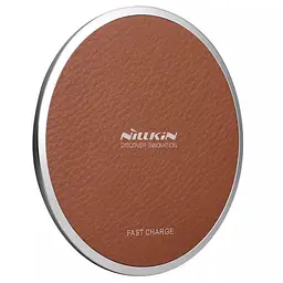 БЗП Nillkin Magic Disk 3 Fast Wireles Charger 10W (MC014) Brown - мініатюра 2