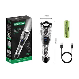 Ліхтар NEWVEW NV-K20-Tiger 5000mAh Black (NWVW-NV-K20-TGR-BK) - мініатюра 3