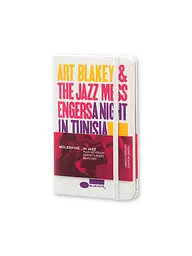 Записник Moleskine Bluenote кишеньковий, Нелінований Білий (LEBLQP012)