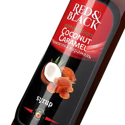 Сироп Red&Black Кокосова карамель 0,7 л - мініатюра 5