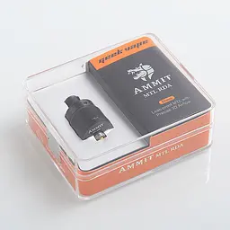 Дріпка для електронної сигарети Ammit MTL RDA Black (am212) - мініатюра 7