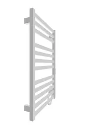 Електрична рушникосушарка HF Oxford 770x530 white matte 6.1.0201.06.WM, Білий матовий, універсальне (коннектор), Електронний - мініатюра 3