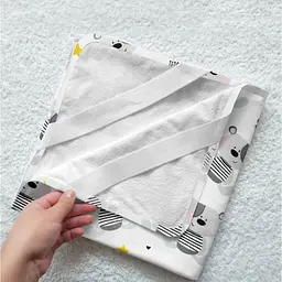 Наматрацник непромокаючий Cosas Grey Teddy 70х120 см сірий (WaterSheet_BearTeddyGrey_120) - мініатюра 4