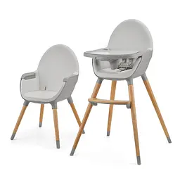 Стільчик для годування 2 в 1 Kinderkraft Fini 2 Grey (KHFINI02GRY0000)