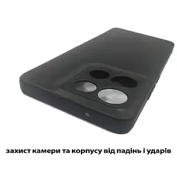 Чохол до мобільного телефона BeCover Silicone Motorola Moto G86 Black (713768) - мініатюра 5