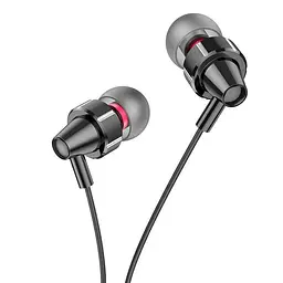 Провідні вакуумні навушники Hoco M90 Type-C Delight wired digital earphone with microphone, 1.2m, black - мініатюра 2
